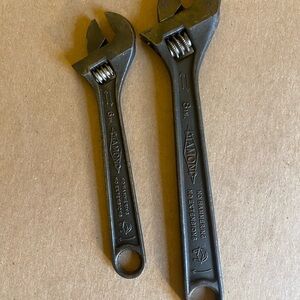 Adjustable Wrench Set - Black